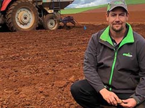 Tasmanian grower Tim Walker benefits from using MIRAVIS in his potato crop.