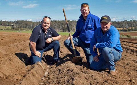 Scott Mathew, Wayne Richardson and Richard Hardstaff
