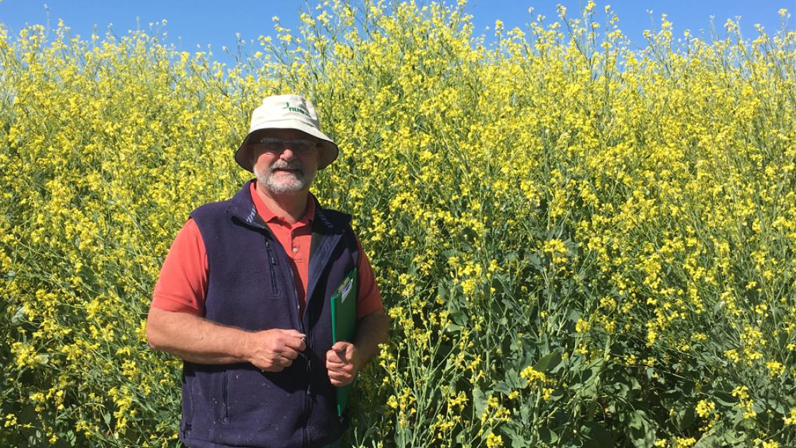 Australian canola industry leader, Trent Potter