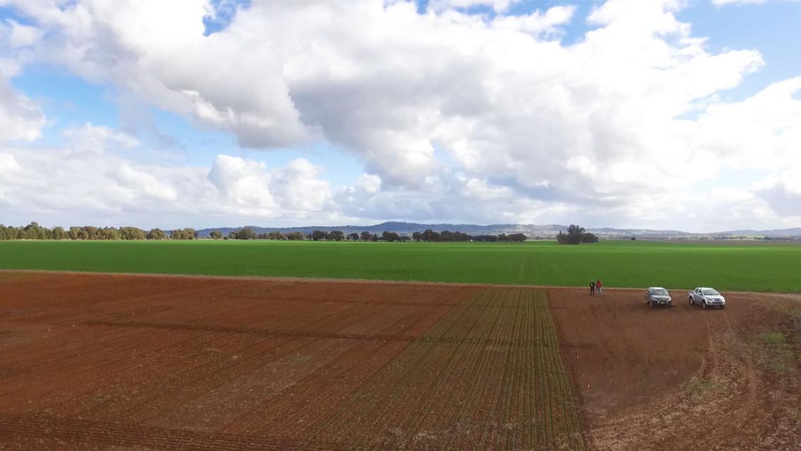 Australian Farm Arial View