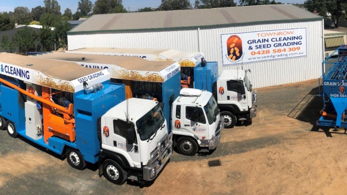 Townrow Grain Cleaning and Seed Grading seed graders and screener