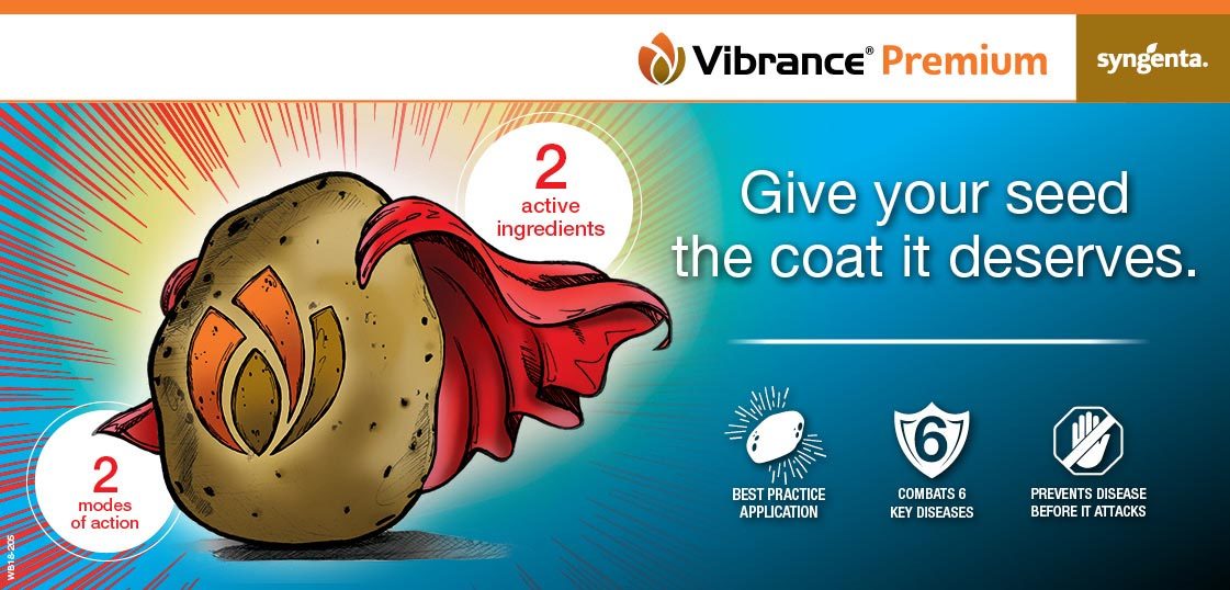 Vibrance Premium give your seed the coat it deserves