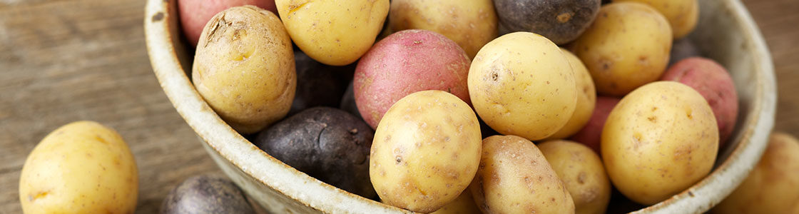 Potatoes in bowl