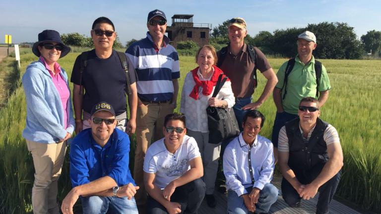 growth awards study tour group 
