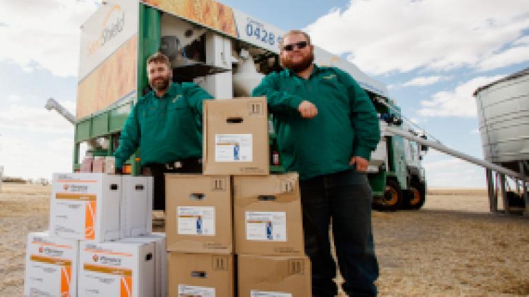 VIBRANCE® and CRUISER® 350FS seed treatments  and Seed Shield operators