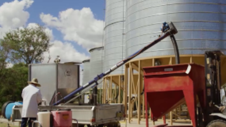 seed treatment workshop, auger