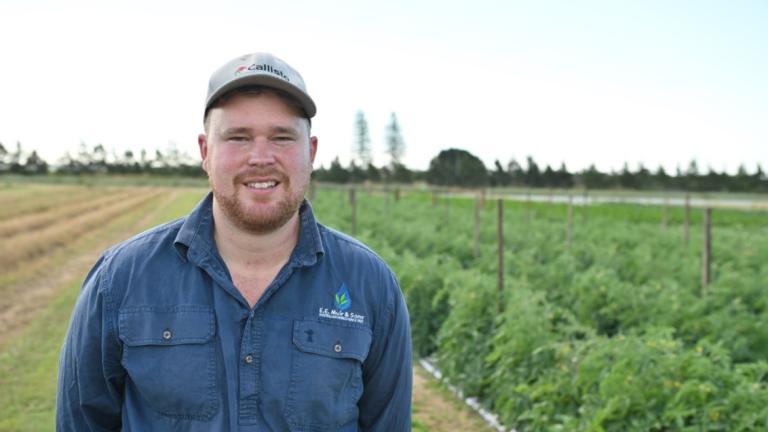 Manjimup, WA Muirs agronomist, Ryan Bradshaw