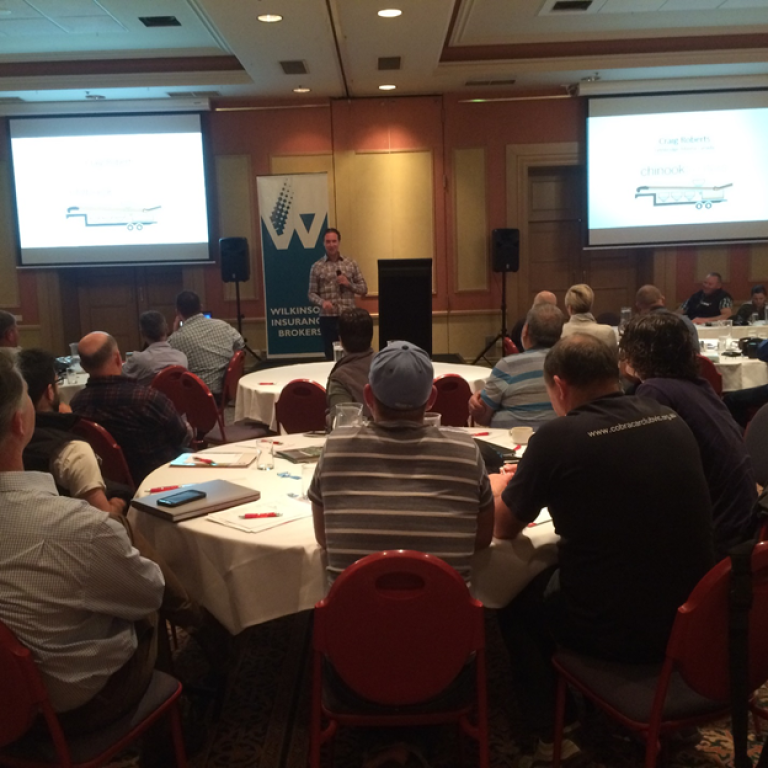 Craig Roberts addressing the IASG meeting
