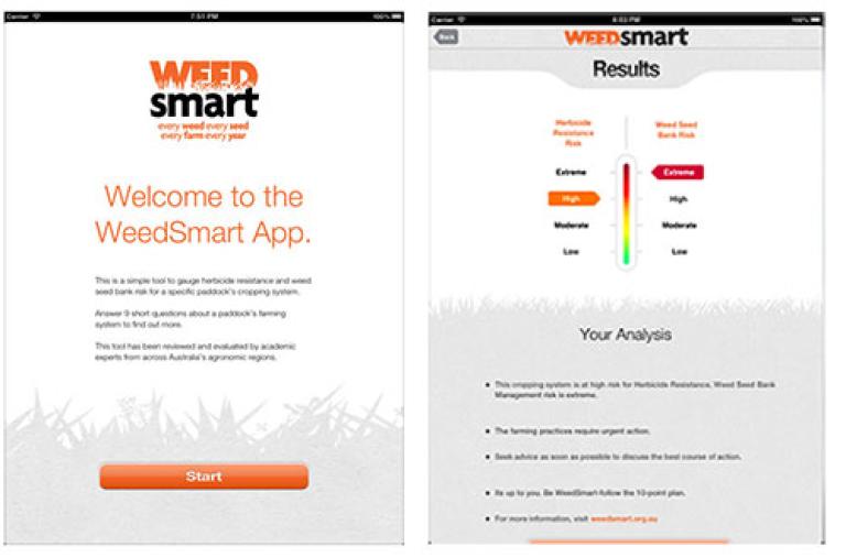 Weed Smart app screen shots