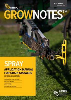 grownotes spray manual cover 