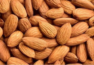 VERTENTO® insecticide for better almond crops - close-up of healthy almond nuts