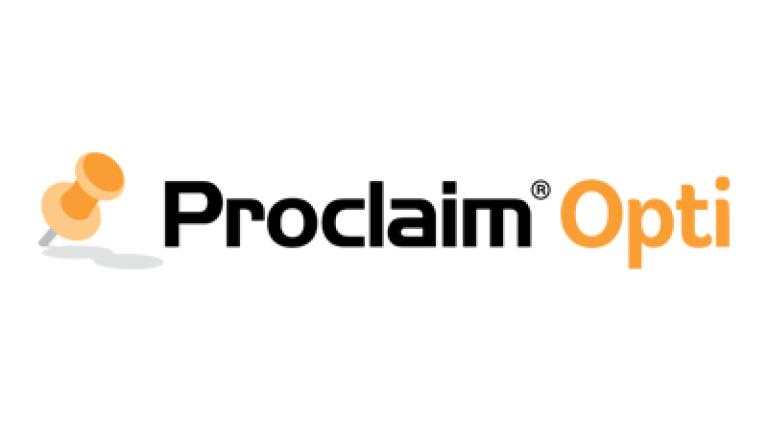 Proclaim Opti Logo